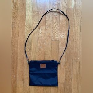 Navy Brics Crossbody Bag